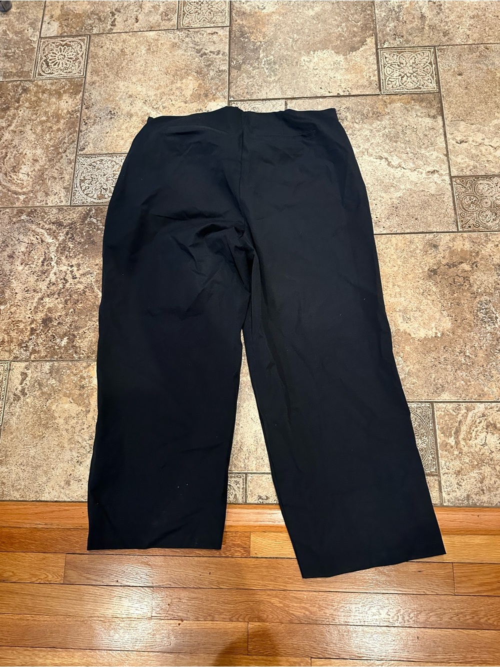 Old Navy Black Wide Leg Women's Pants - Picture 2 of 3